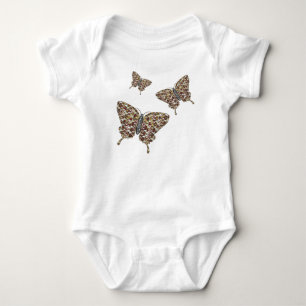 African Swallowtail Kinder- und Baby-Leicht-Shirt Baby Strampler