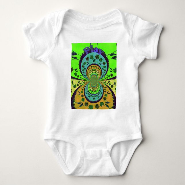African Traditional Hakuna Matata Colors.png Baby Strampler (Vorderseite)