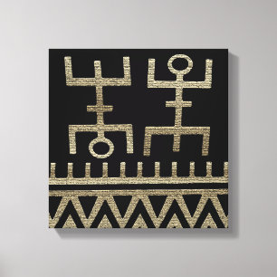 African Tribal Dance Leinwanddruck