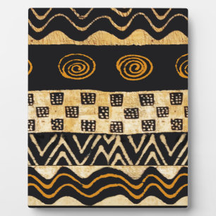 African Tribal Shaman Design Fotoplatte