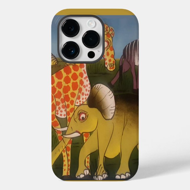 African Trio Art Print Case-Mate iPhone Hülle (Rückseite)