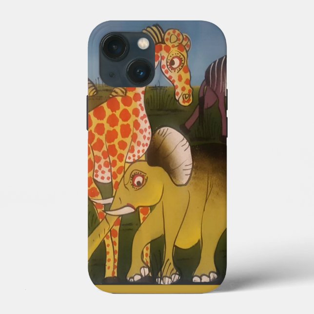 African Trio Art Print Case-Mate iPhone Hülle (Rückseite)