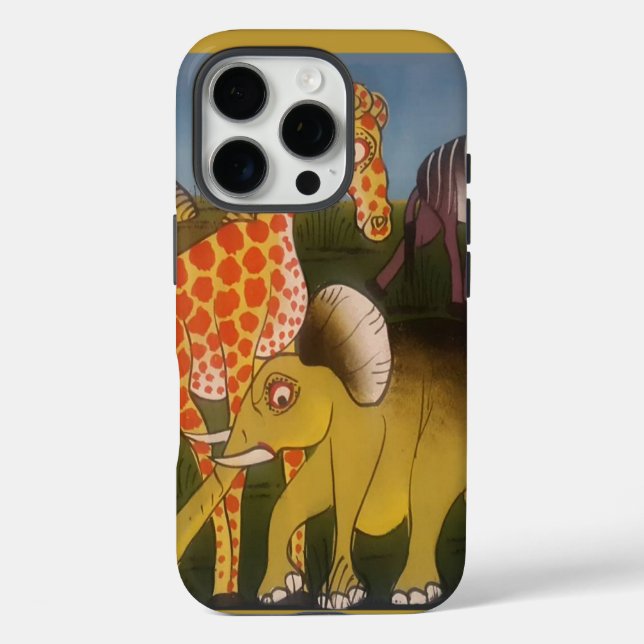 African Trio Art Print Case-Mate iPhone Hülle (Rückseite)