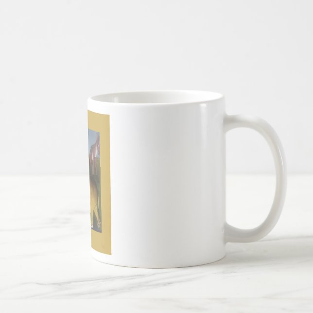 African Trio Art Print Kaffeetasse (Rechts)