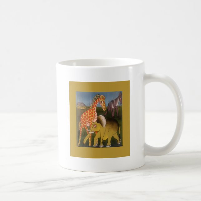 African Trio Art Print Tasse (Rechts)