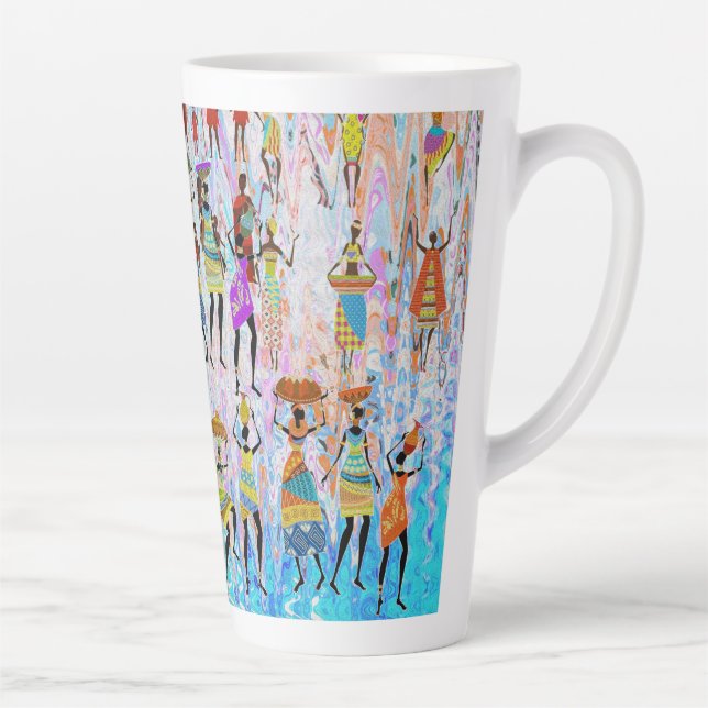 African Village Milchtasse (Rechts)