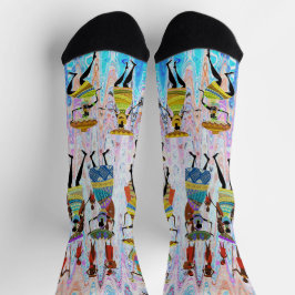 African Village Socken