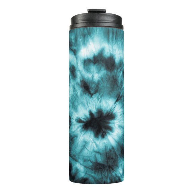 African Watercolor Pattern. Raster Illustration Thermosbecher (Vorderseite)