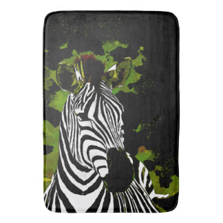 African Zebra Night Badematte