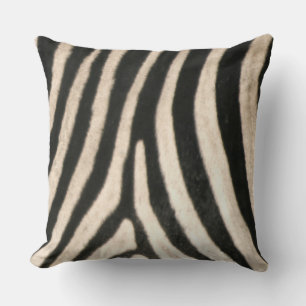 African Zebra Print, Wildife, Safari Decor, Kissen
