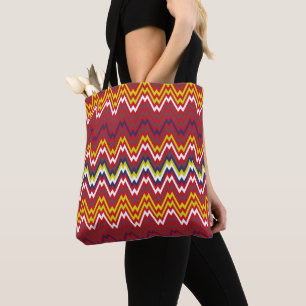 African Zigzag Zickzack Weave Striave Muster