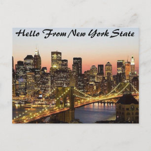 Africankoko Custom New York Staat Postcard Postkarte