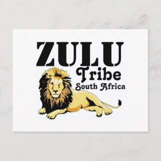 Africankoko Custom Zulu Stamm (Südafrika) Postkarte