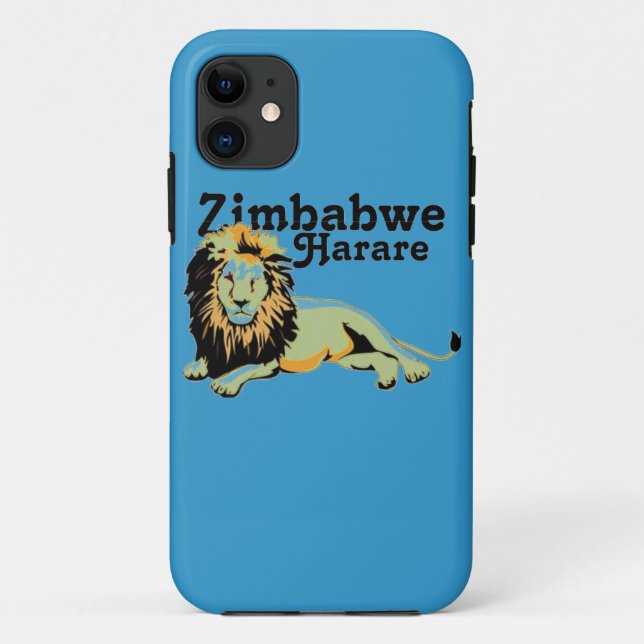 Africankoko Gewohnheit Harare. Simbabwe Case-Mate iPhone Hülle (Rückseite)