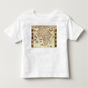 AfricaPanoramic MapAfrica 2 Kleinkind T-shirt
