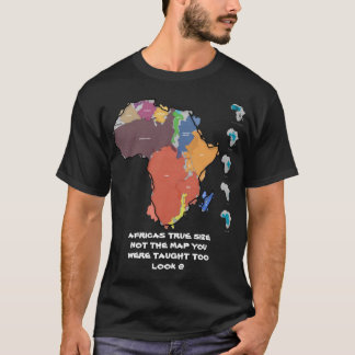 AFRICAS WAHRE GRÖSSE T-Shirt