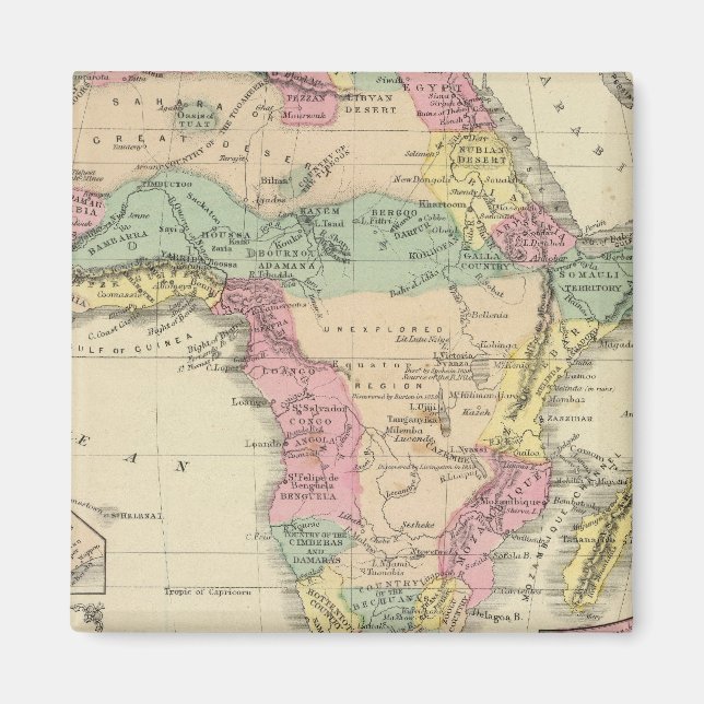 Afrika 13 magnet (Vorne)