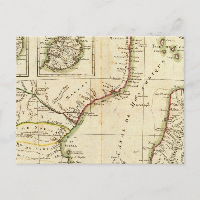 Afrika 14 postkarte (Vorderseite)