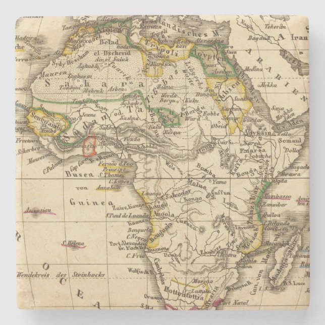 Afrika 16 steinuntersetzer (Vorderseite)