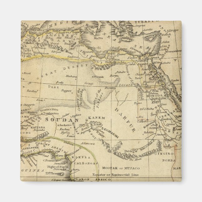 Afrika 17 magnet (Vorne)