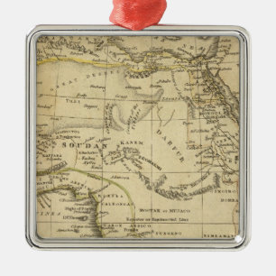 Afrika 17 silbernes ornament