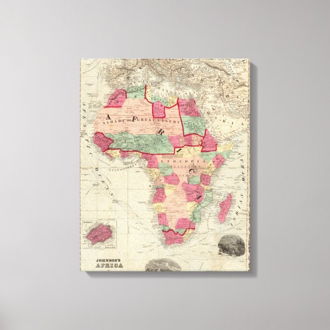 Afrika 18 leinwanddruck (Vorderseite)