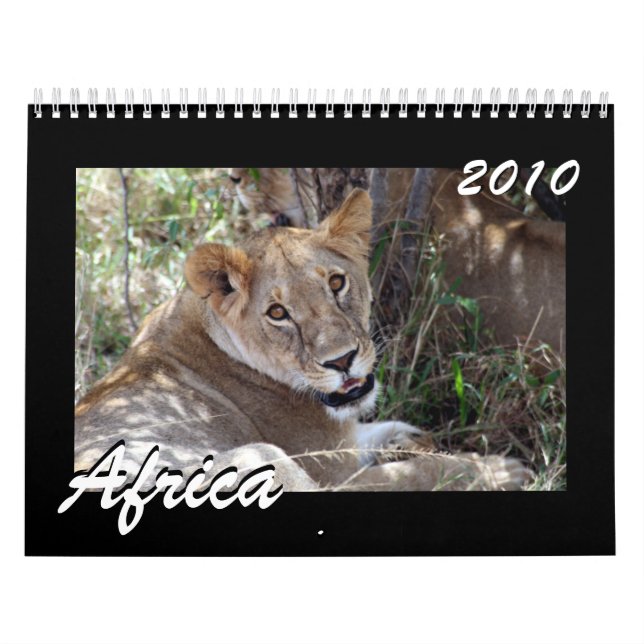 Afrika 2010 15 Monate Kalender (Titelbild)