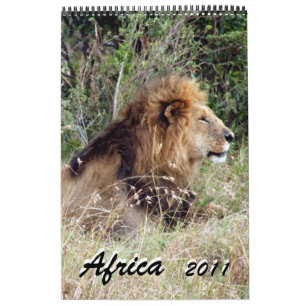 Afrika 2011 15 Monate Single Kalender