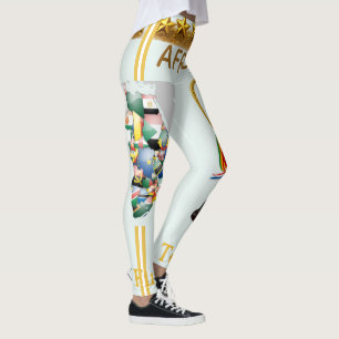 Afrika 2026 Global Games: Goldener Pokal & Kontine Leggings