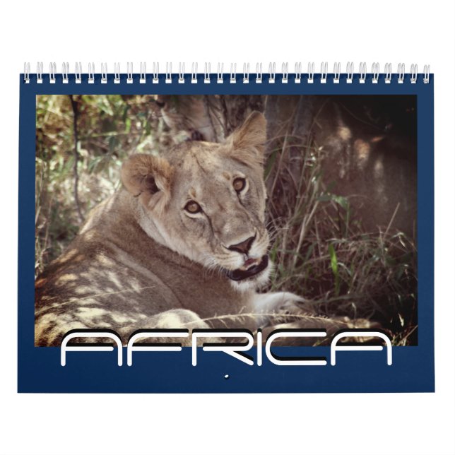 afrika 2027 15 monate kalender (Titelbild)