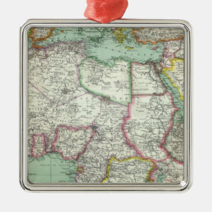Afrika 24 silbernes ornament