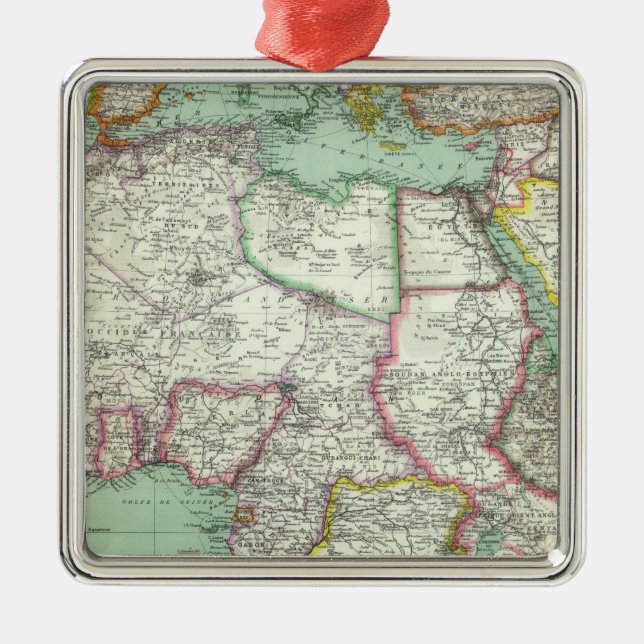Afrika 24 silbernes ornament (Vorne)