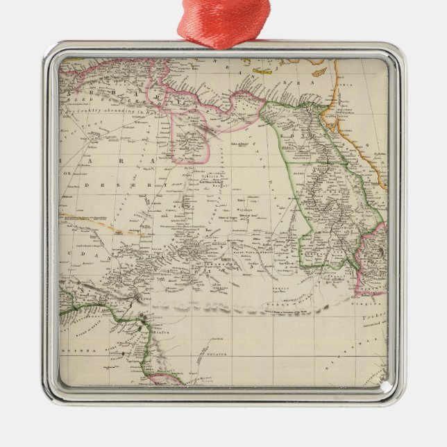 Afrika 24 silbernes ornament (Vorne)