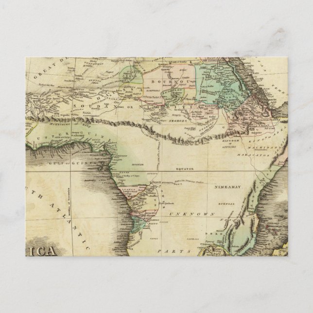 Afrika 25 postkarte (Vorderseite)