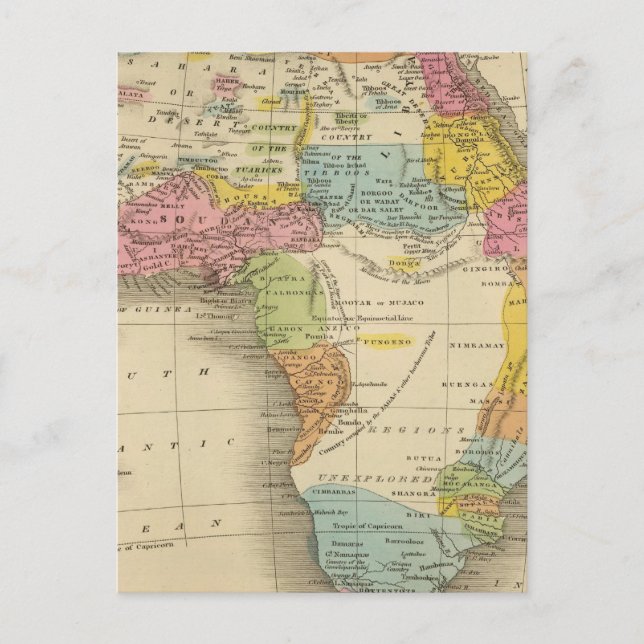 Afrika 27 postkarte (Vorderseite)