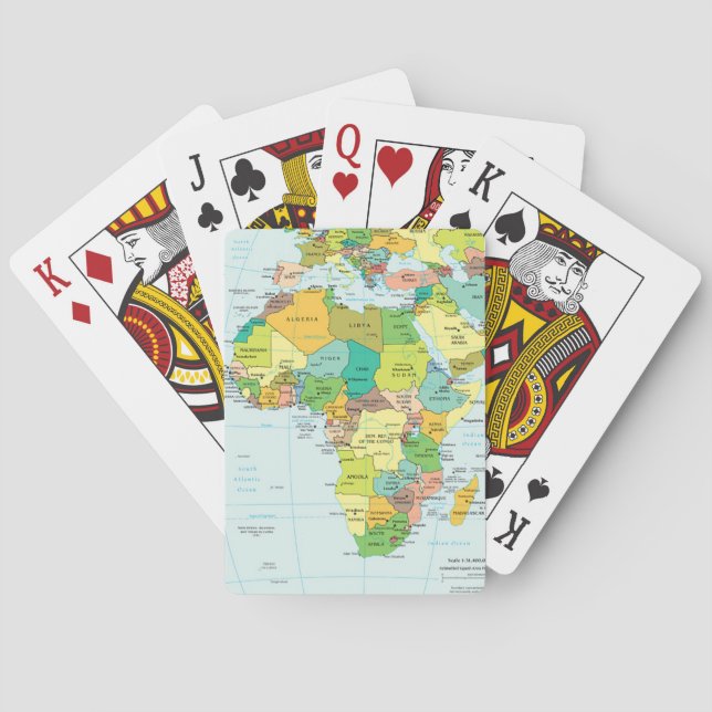 Afrika 2 spielkarten (Rückseite)