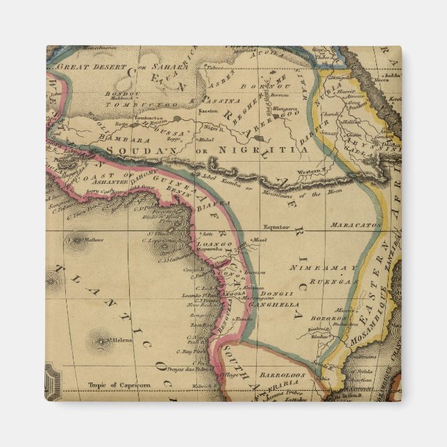 Afrika 30 magnet (Vorne)