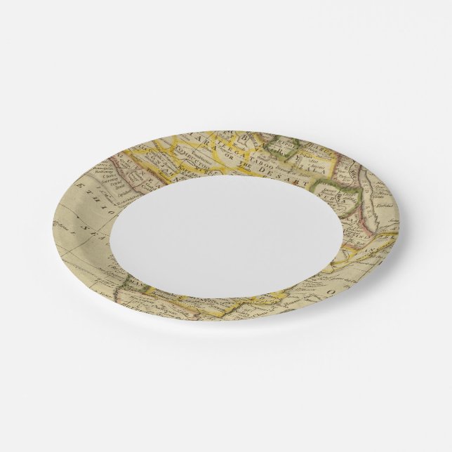 Afrika 34 pappteller (Schrägansicht)