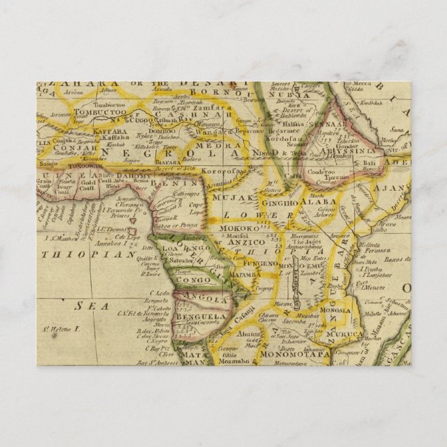 Afrika 34 postkarte (Vorderseite)