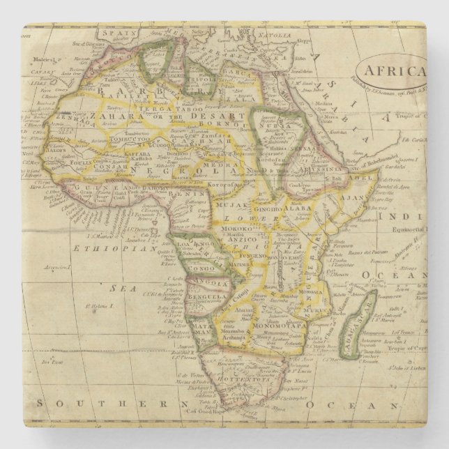 Afrika 34 steinuntersetzer (Vorderseite)