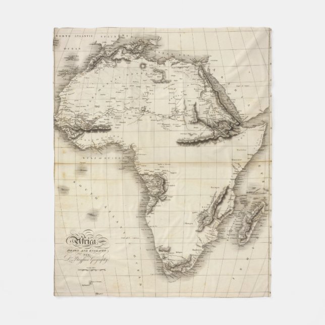 Afrika 39 fleecedecke (Vorderseite)