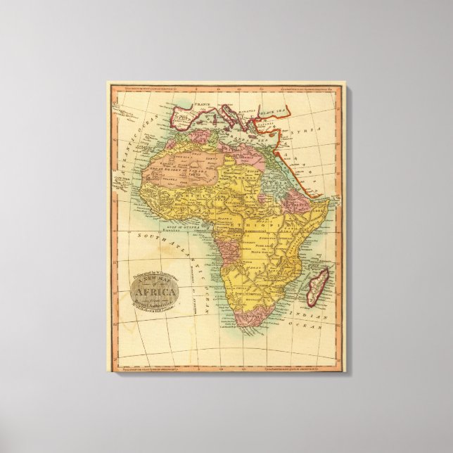 Afrika 3 leinwanddruck (Vorderseite)