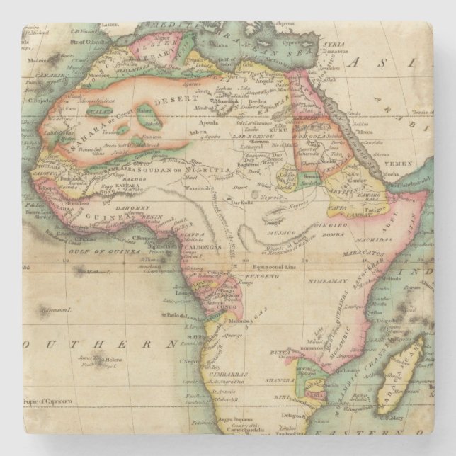 Afrika 43 steinuntersetzer (Vorderseite)