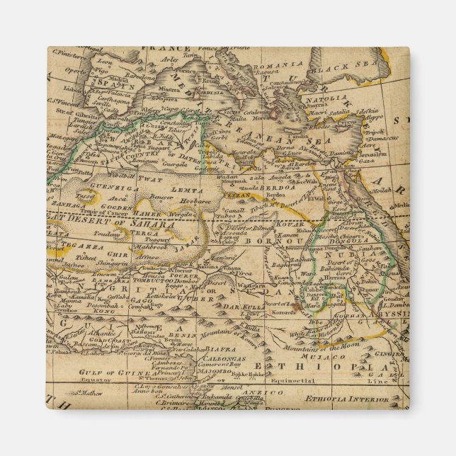 Afrika 45 magnet (Vorne)