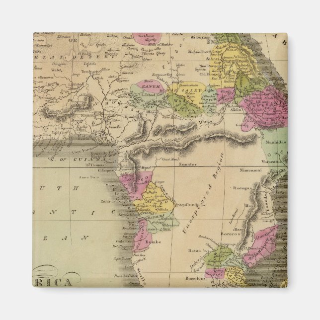 Afrika 48 magnet (Vorne)