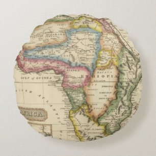 Afrika 6 rundes kissen