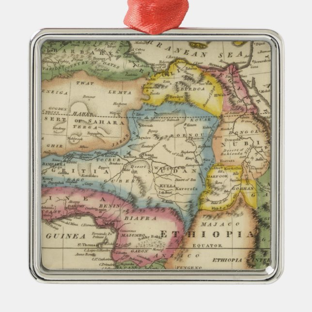 Afrika 6 silbernes ornament (Vorne)