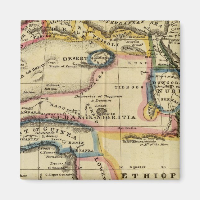 Afrika 7 magnet (Vorne)