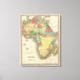 Afrika 9 leinwanddruck