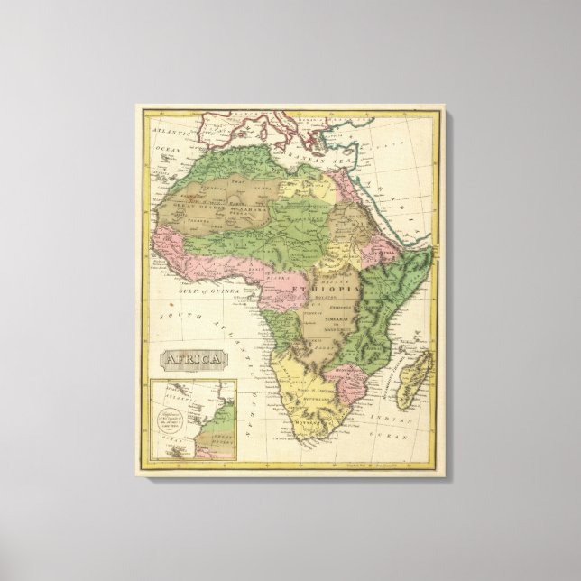 Afrika 9 leinwanddruck (Vorderseite)